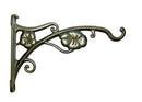 CCE-Panacea 85643 Flower Wall Bracket, Gold, 9-Inch;Length:2.5cm;Width:15.2cm;Height:181cm