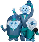 CCD-Gemmy Airblown Haunted Mansion Hitchhiking Ghosts Scene Disney, 6 ft Tall, Blue;Length:169cm;Width:183cm;Height:3012cm