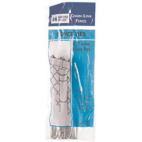 CCJ-Master Halco 87036 Aluminum Fence Ties 30 Pack 6 1/2";Length:16.5cm;Width:0.2cm;Height:109cm