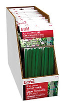 CCM-Bond Manufacturing 1180PDQ 100 Count 8in Twist Ties, Green;Length:0.5cm;Width:20.3cm;Height:45cm