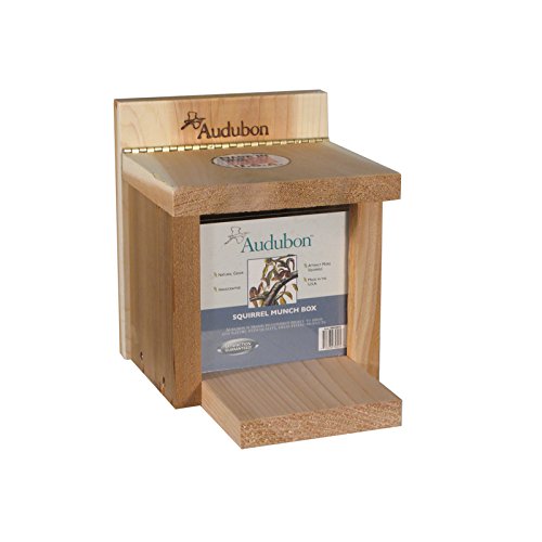 CCK-Audubon Squirrel Feeder Cedar;Length:38.1cm;Width:30.5cm;Height:680cm