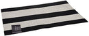 CCI-Chilewich Shag Mat Mat: 18" x 28", Stripe/Color: Bold/Black & White