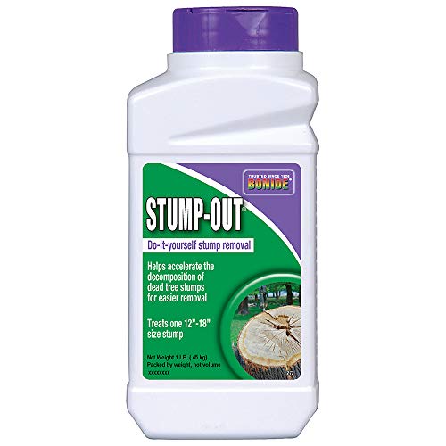 CCM-Bonide Stump-Out Granules, Do-it-Yourself At Home Stump Removal Pellets, 1 lb. Fast-Acting Formula for Outdoor Use;Length:6.7cm;Width:18.7cm;Height:454cm