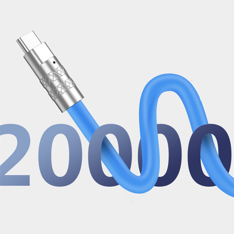 SK755-Rotating Type C Data Cable Super Fast Charging