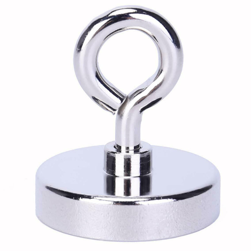 SK797-Fishing Magnet with Lifting Ring Magnetic Retrieving Lake Treasure Hunt Collects