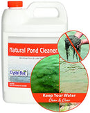 CCA-Crystal Blue Natural Pond Cleaner - Muck and Sludge Remover, Safe for Koi - 1 Gallon;Length:15.2cm;Width:30.5cm;Height:4082cm
