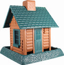 CCK-North States 9083 8 Lb Capacity Log Cabin Village Collection Bird Feeder