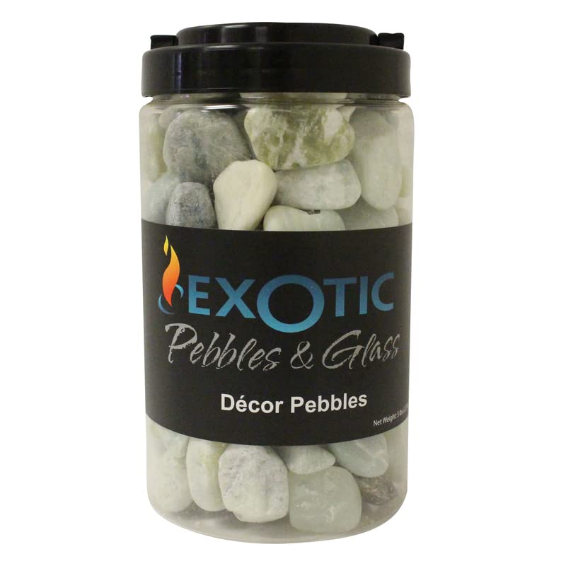 CCF-Exotic Pebbles PJS-1030J D¨¦cor Pebbles, Jade;Length:10.2cm;Width:22.9cm;Height:2381cm