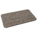 CCL-GrassWorx 10372031 Clean Machine Astroturf Scraper Doormat, Taupe, 18 x 30-in. - Quantity 1;Length:74.9cm;Width:2.5cm;Height:980cm