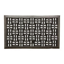 CCI-Sports Licensing Solutions Southern Oaks Rubber Trellis Scraper Mat 18"x30";Length:76.2cm;Width:1.3cm;Height:2554cm