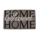 CCL-DII Heavy Duty Coir Doormat with Nonslip Vinyl Backing, Welcome Mat Outdoor Entry Way & Front Porch D¨¦cor, Home Sweet Home, Gray, 17x29;Length:76.2cm;Width:1.3cm;Height:1996cm