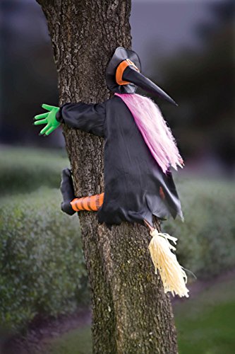 CCD-Gemmy Crashing Witch Indoor Outdoor Halloween Decoration, 24"
