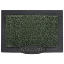 CCL-GrassWorx Clean Machine Big Welcome Doormat, 24" x 36", Evergreen (10372051);Length:91.4cm;Width:2.5cm;Height:3175cm