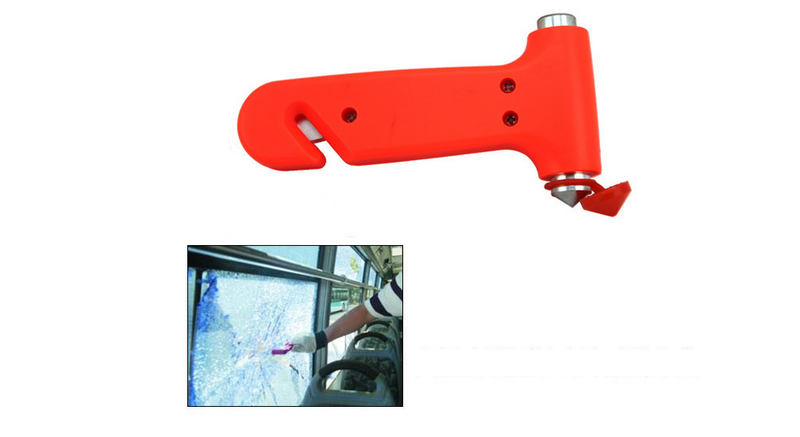 SK698-Multifunctional two-in-one car safety hammer