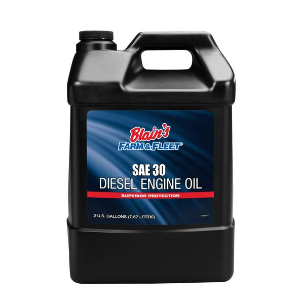 WL01 Blain's Farm & Fleet 2 Gallon SAE30 Diesel Fleet Engine Oil