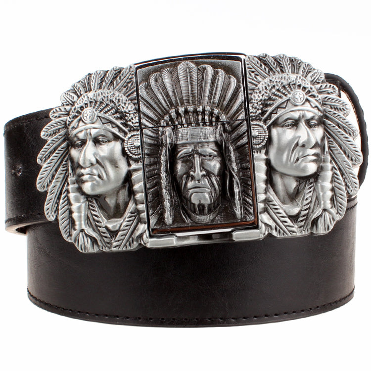 SK847-Indian Kerosene Lighter Belt Men's
