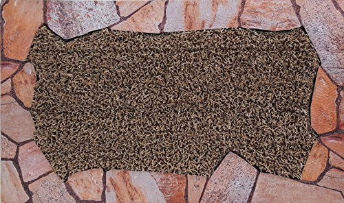 CCL-GrassWorx Clean Machine Lancaster Doormat, 18" x 30", Jute (10376437);Length:76.2cm;Width:2.5cm;Height:1814cm