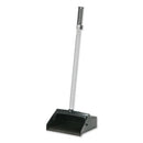 WL01  SKILCRAFT, Lobby Dustpan, 12 x 11 Hopper, 32\\" Aluminum Handle, Black/Silver