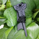 SK654-Outdoor Survival Large Solid Flint Multifunctional Fire Rod Magnesium Rod Firearm