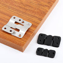 SK706-Stainless Steel Concealed Photo Frame Hanging Buckle Black Thickening