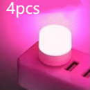 SK708-USB Plug Lamp Computer Mobile Power Charging USB Small Book Lamps LED Eye Protection Reading Light Small Round Light Night