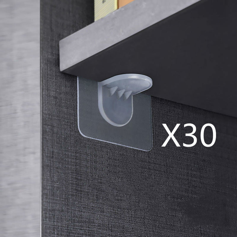 SK744-Wardrobe Seamless Paste Layered Punch-free Cabinet Clapboard Hook