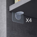 SK744-Wardrobe Seamless Paste Layered Punch-free Cabinet Clapboard Hook