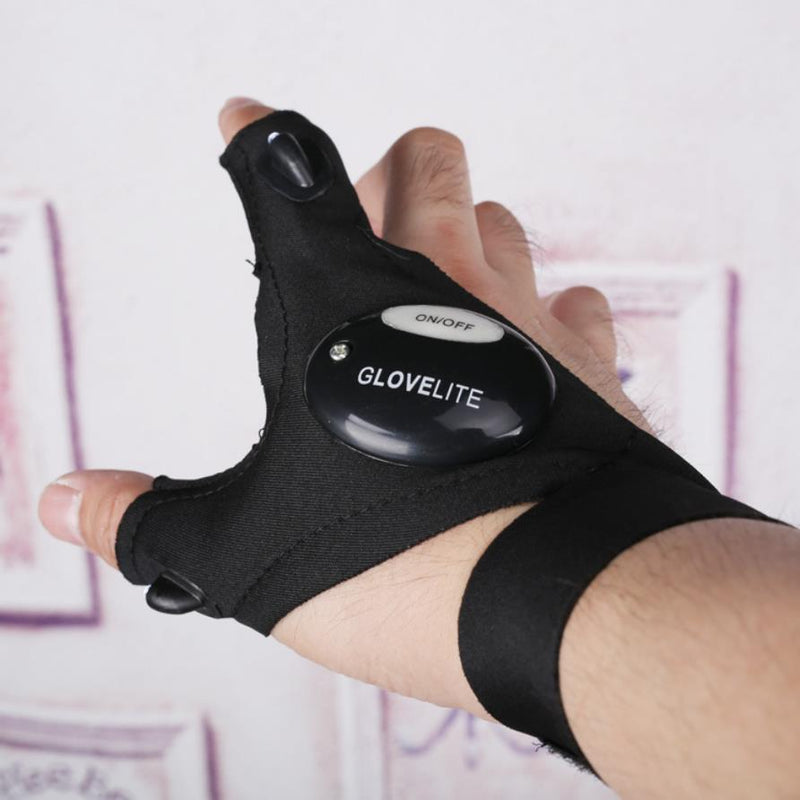 SK790-Luminous LED Fishing Gloves With Light
