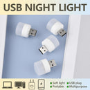 SK708-USB Plug Lamp Computer Mobile Power Charging USB Small Book Lamps LED Eye Protection Reading Light Small Round Light Night