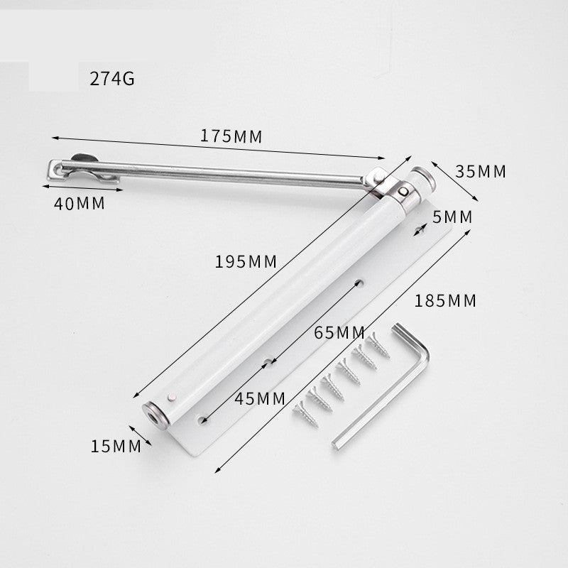 SK877-Door Closer Automatic Simple Outward Opening Hydraulic Buffer