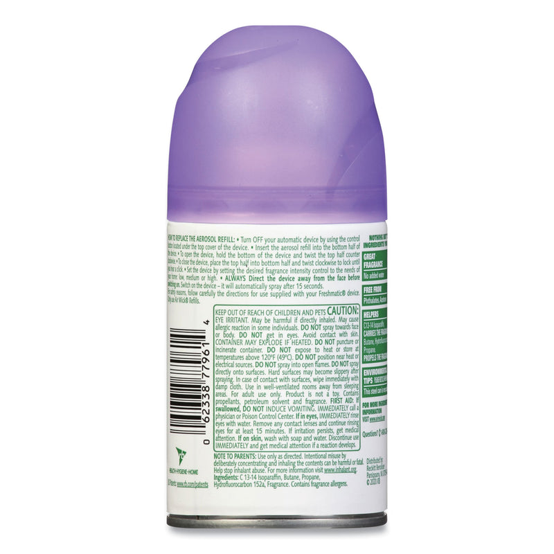 WL01  Freshmatic Ultra Automatic Spray Refill, Lavender/Chamomile, 5.89 oz Aerosol Spray