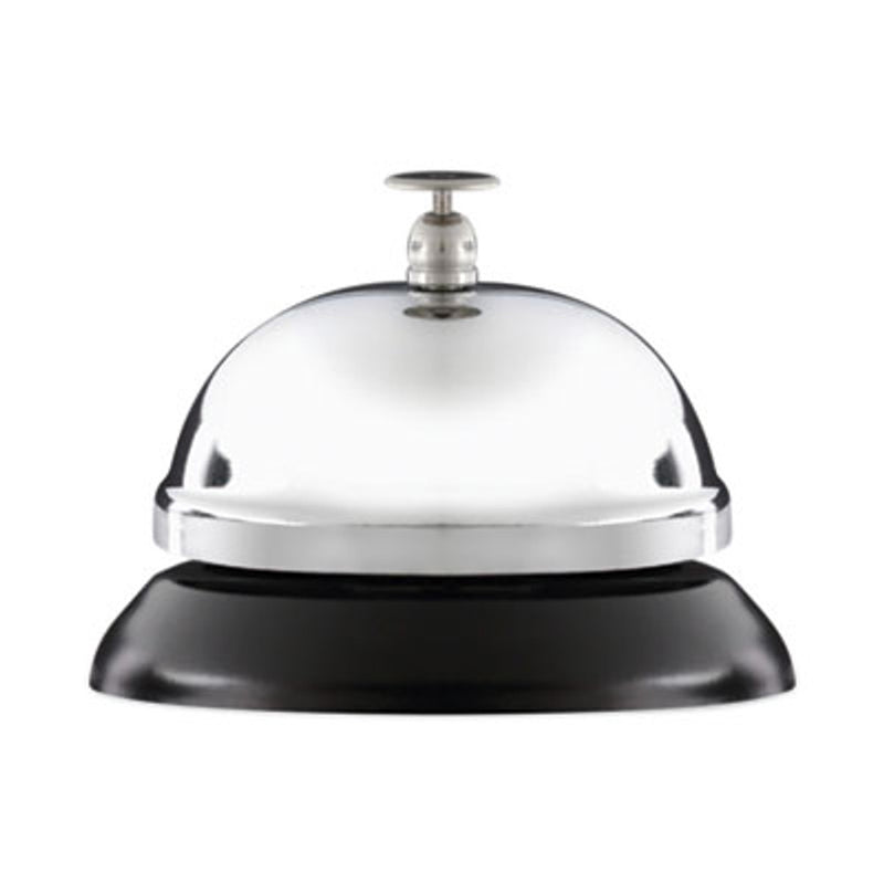 DX08 Universal Call Bell, 3.38" Diameter, Brushed Nickel UNV10000 USS-UNV10000