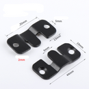 SK706-Stainless Steel Concealed Photo Frame Hanging Buckle Black Thickening