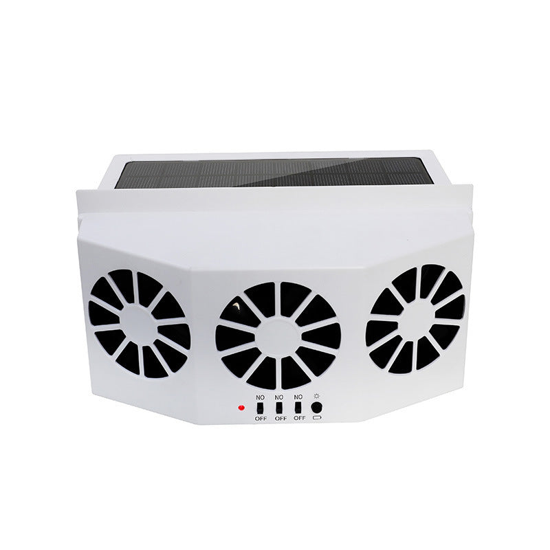 SK775-Summer New Solar Car Cooling Artifact Car Ventilating Fan