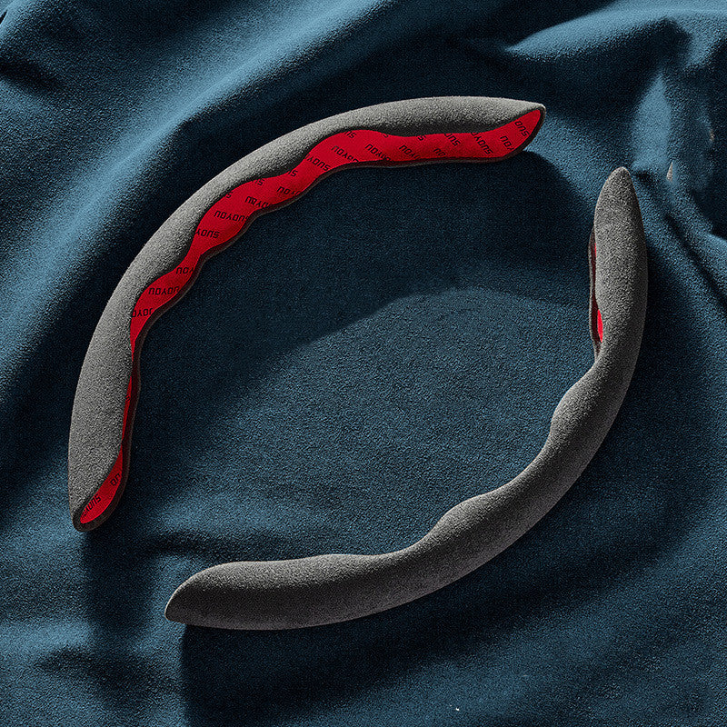 SK746-Carbon Fiber Pattern Car Steering Wheel Cover