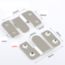 SK706-Stainless Steel Concealed Photo Frame Hanging Buckle Black Thickening