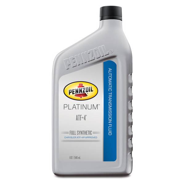 WL01 Pennzoil 1 Quart Platinum ATF+4 Automatic Transmission Fluid