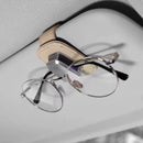 SK745-New Universal Car Leather Portable Glasses Clip
