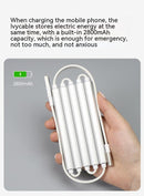 SK317-three-in-one mobile power charging line