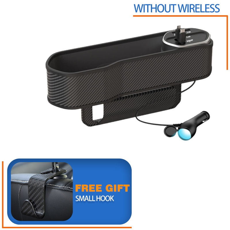 SK337-Car Organizer Seat Slit Gap Charger