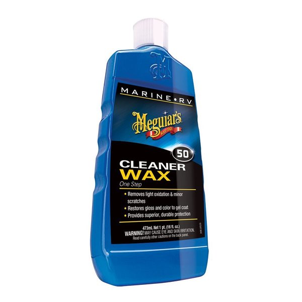 WL01 50 Boat/RV Cleaner Wax - Liquid 16oz