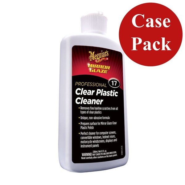 WL01 Meguiars M17 Mirror Glaze Clear Plastic Cleaner -