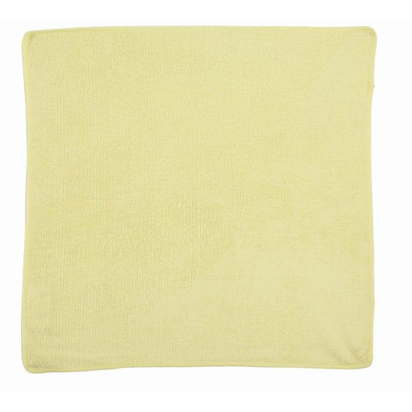 WL01 24PK MICROFIBER CLEANING CLOTH YELLOW