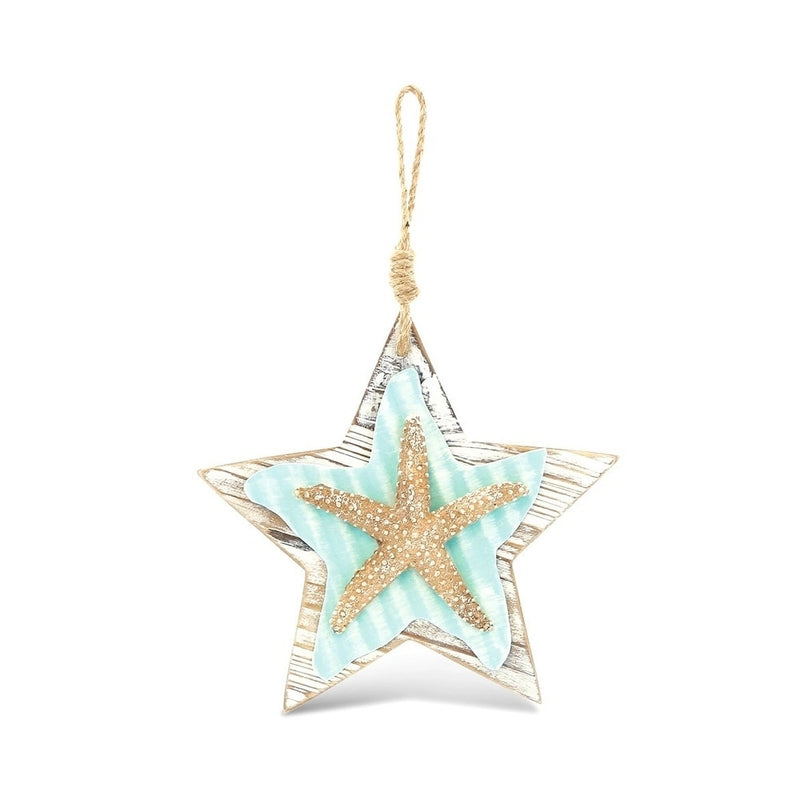 TTPY-Global Aquarius Hanging Starfish Wall Accent
