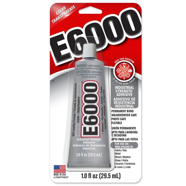 WL01 1PC E6000 High Strength Industrial Grade Adhesive 1 oz