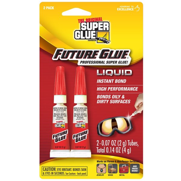 WL01 12PC Super Glue The Original  Future Glue Super Strength All Purpose  , 2PK