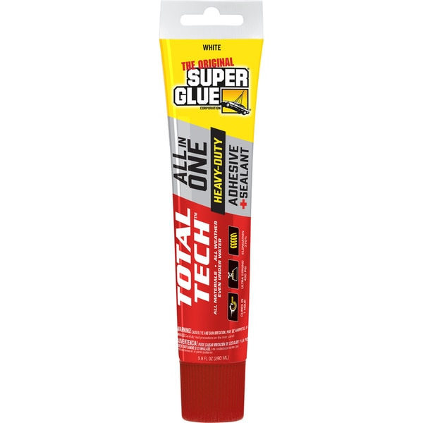 WL01 1PC Super Glue Construction Adhesive, Total Tech Series, White