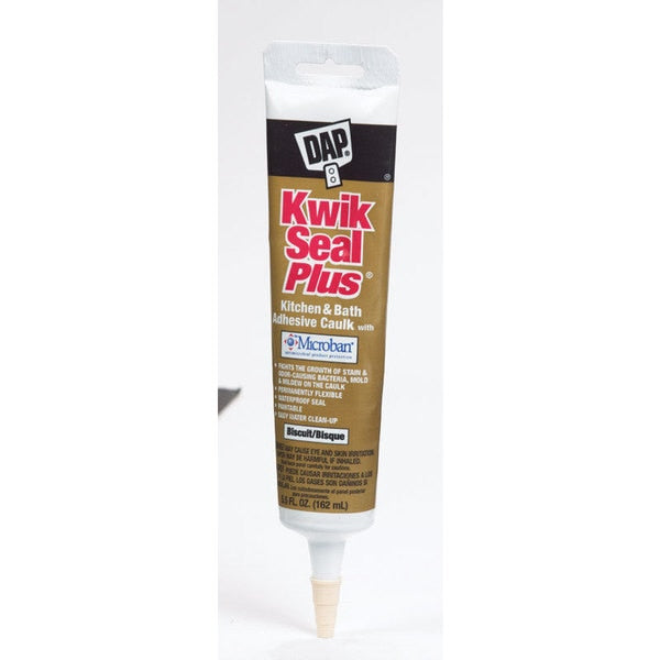 WL01 1PC Kwik Seal Caulk, 5.5 oz, Biscuit