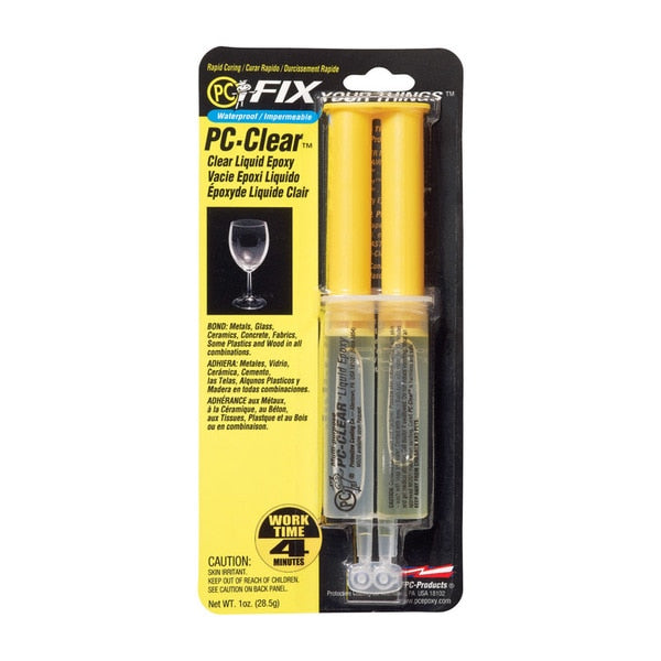 WL01 1PC Pc-Clear Epoxy Epoxy Pc-Clear 1Oz