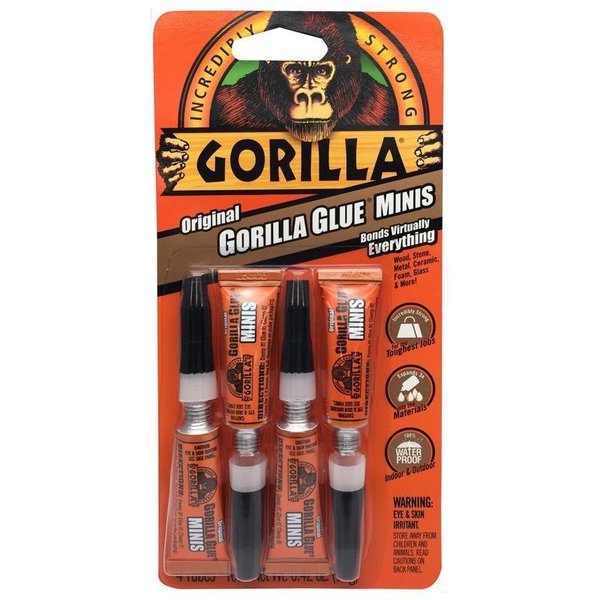 WL01 6PC Gorilla Glue High Strength Glue Original  Glue 0.42 oz